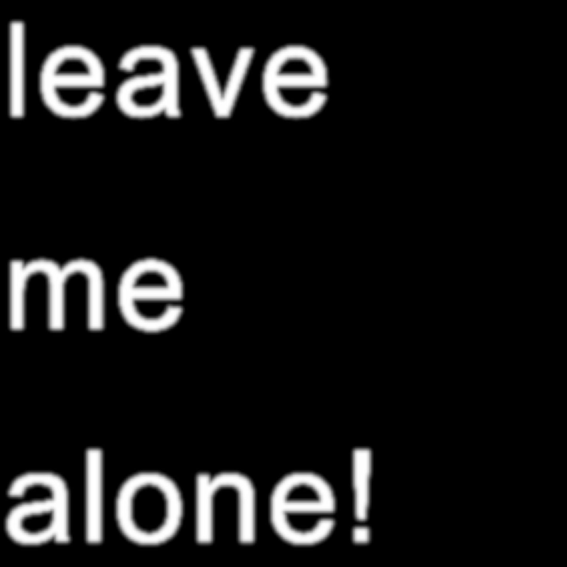 Album cover of leave me alone! (feat. iss) [Speed Up]