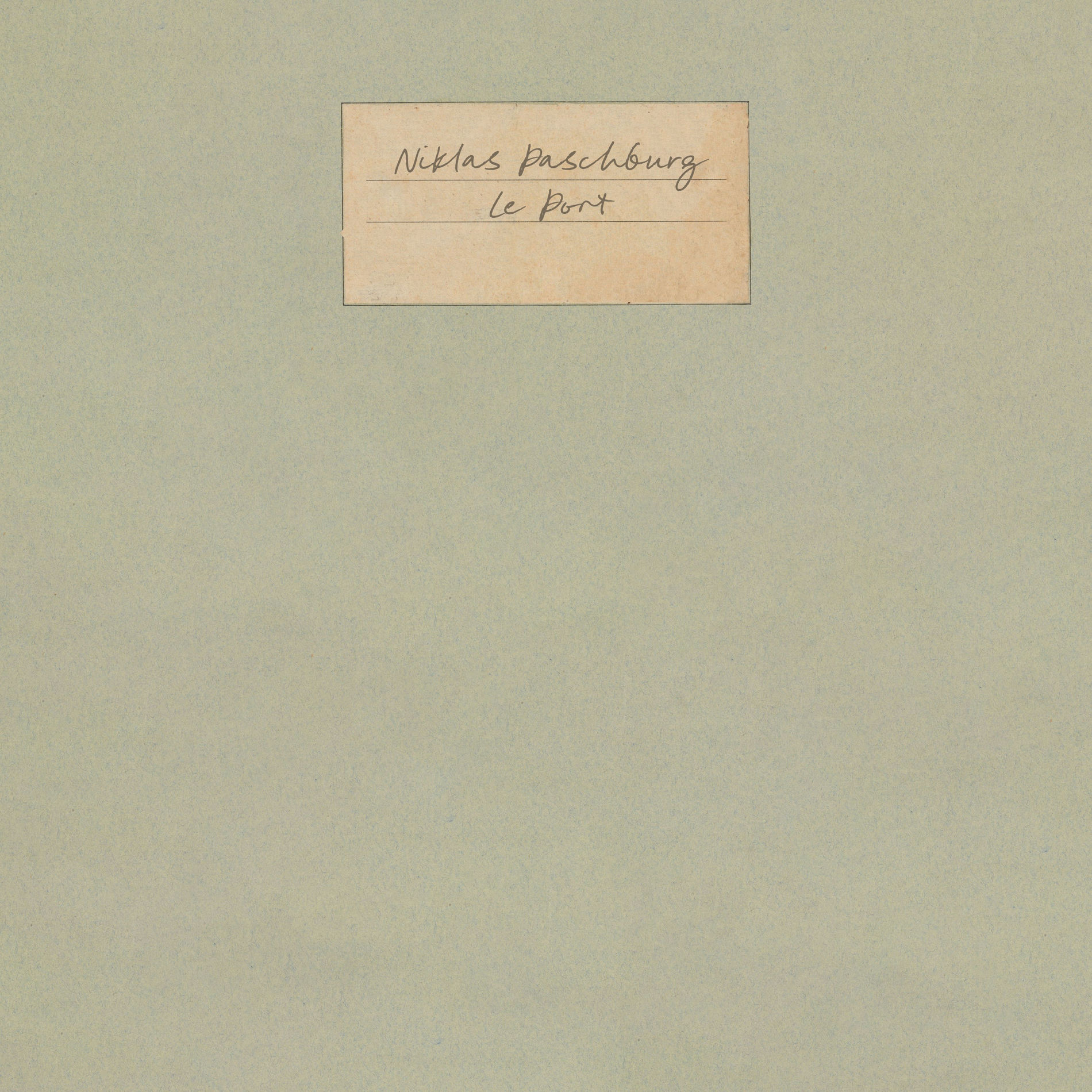 Album cover of Le Port