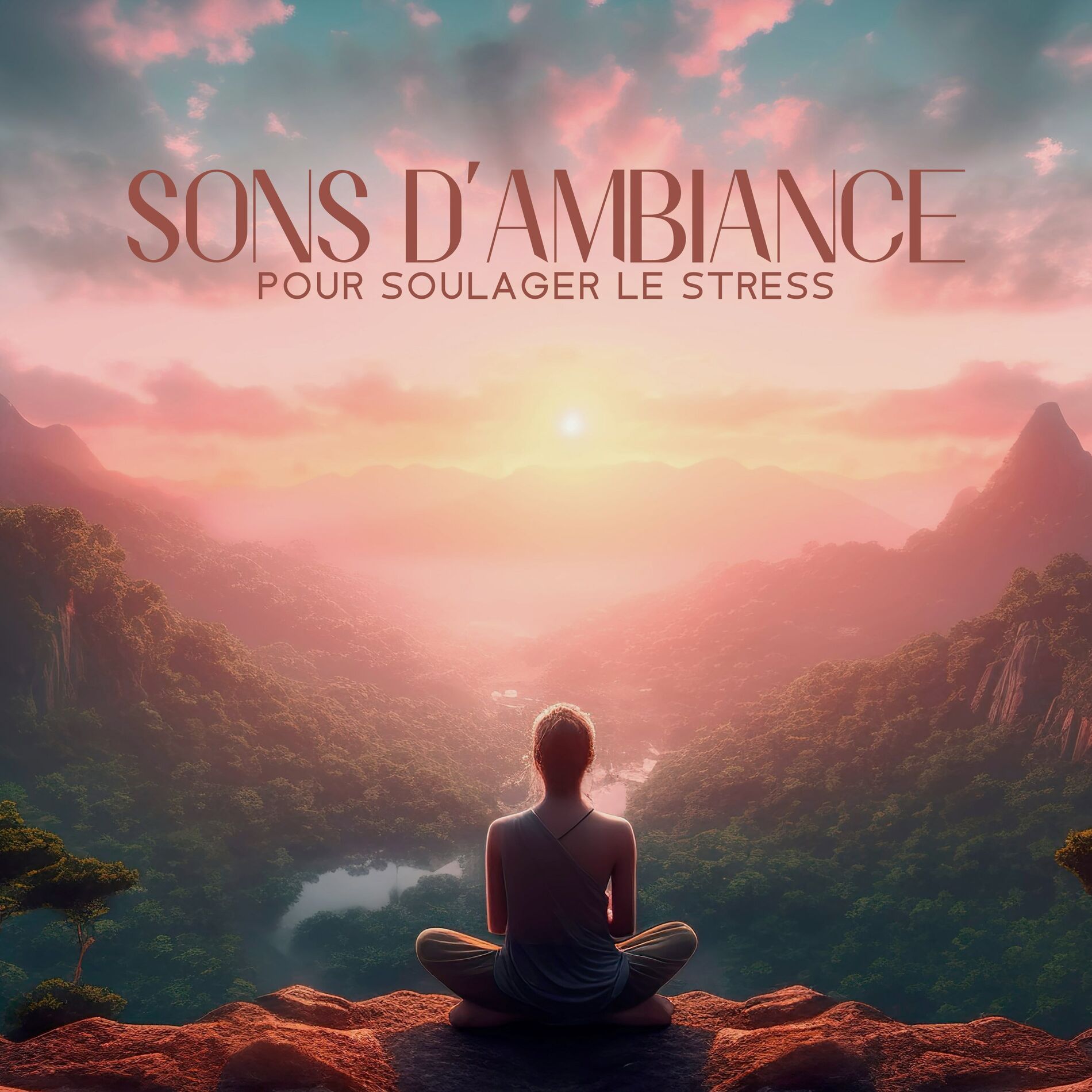 Album cover of Sons d'ambiance pour soulager le stress: La paix de la nature pure, Piano, Rivière, Oiseaux