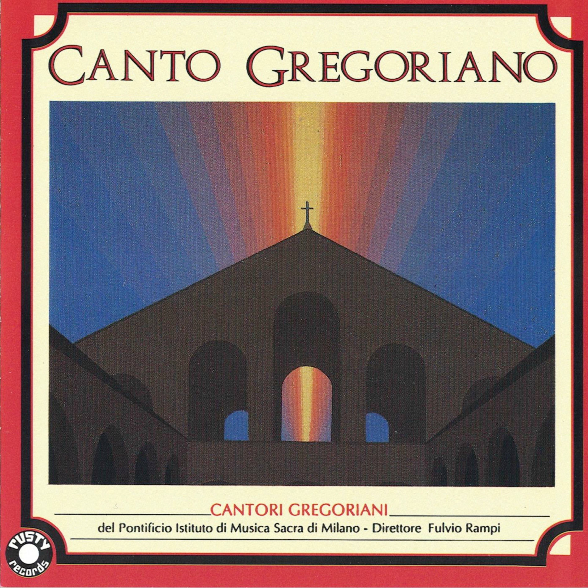 Album cover of Canto Gregoriano