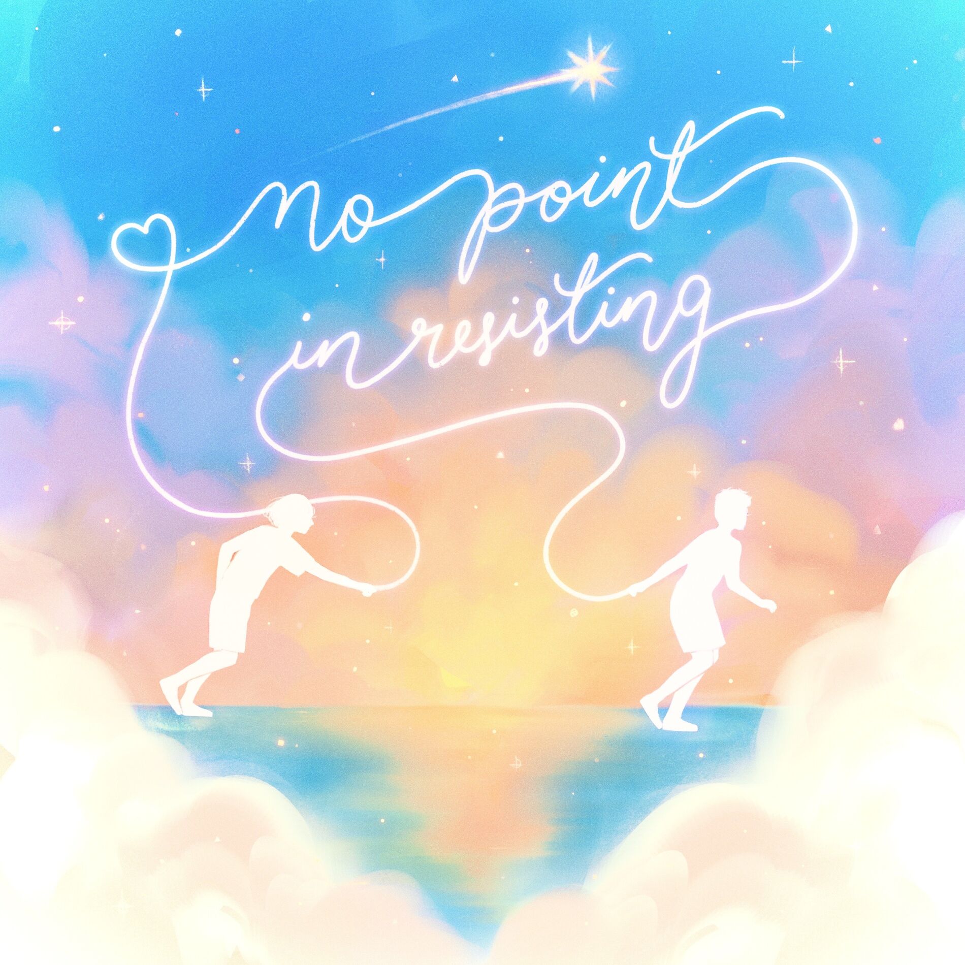 Album cover of no point in resisting