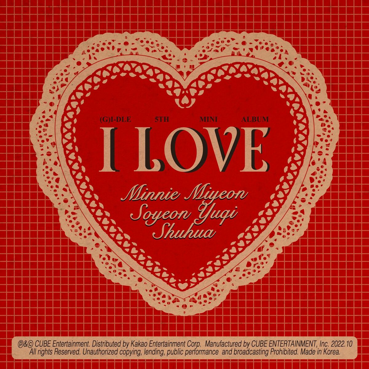 Album cover of I love