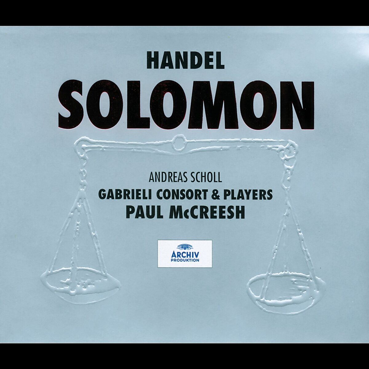 Album cover of Handel: Solomon HWV 67