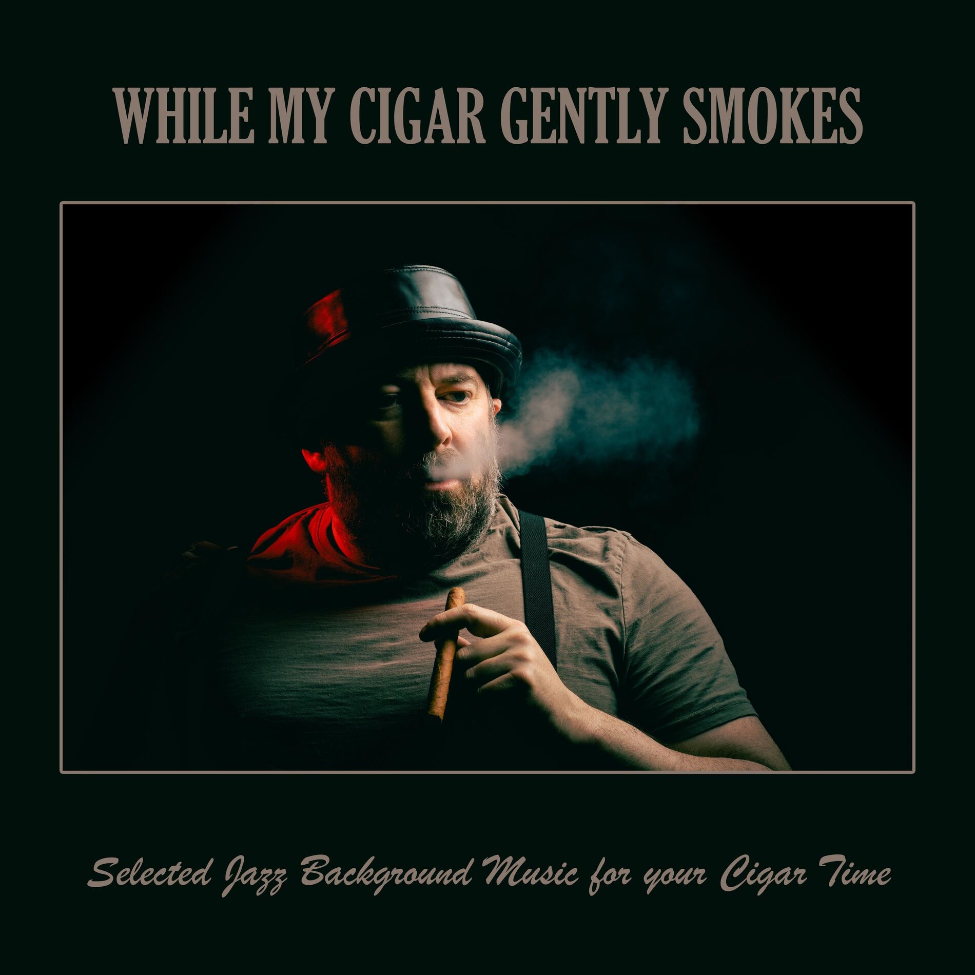 Album cover of While My Cigar Gently Smokes: Selected Jazz Background Music for Your Cigar Time