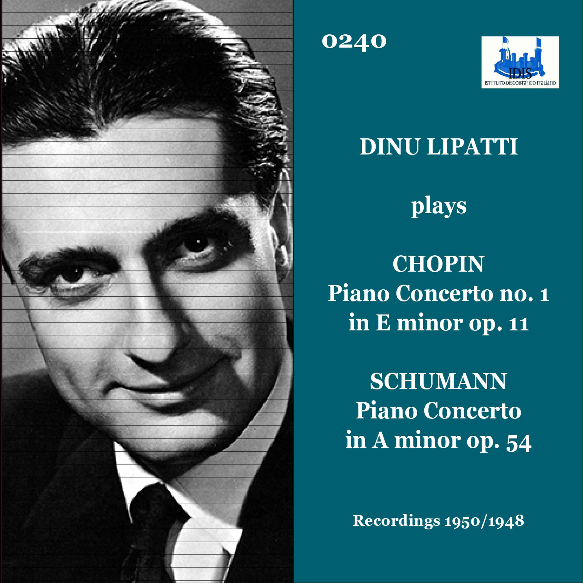 Album cover of Chopin: Piano Concerto No. 1 in E Minor, Op. 11, B. 53 - Schumann: Piano Concerto in A Minor, Op. 54 (Remastered 2025) (Live)