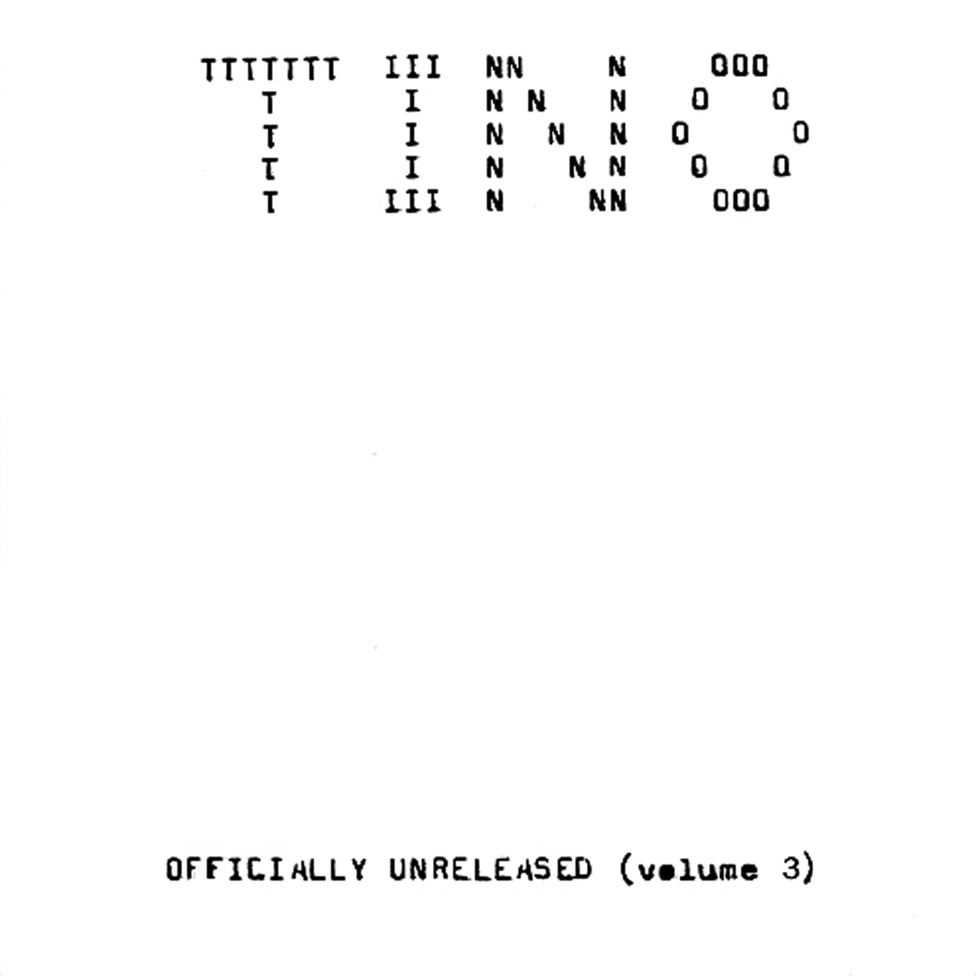 Album cover of Officially unreleased (volume 3)