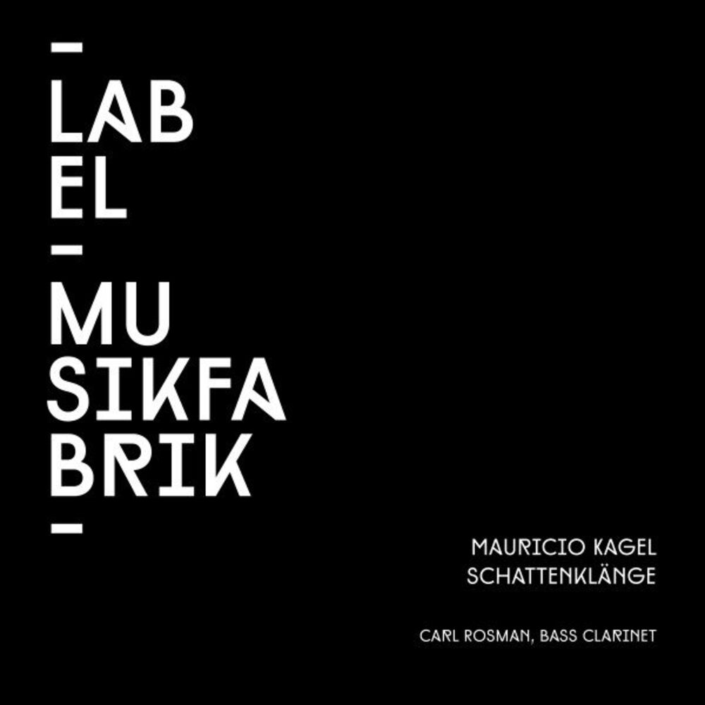 Picture of Kagel: Schattenklänge for Bass Clarinet