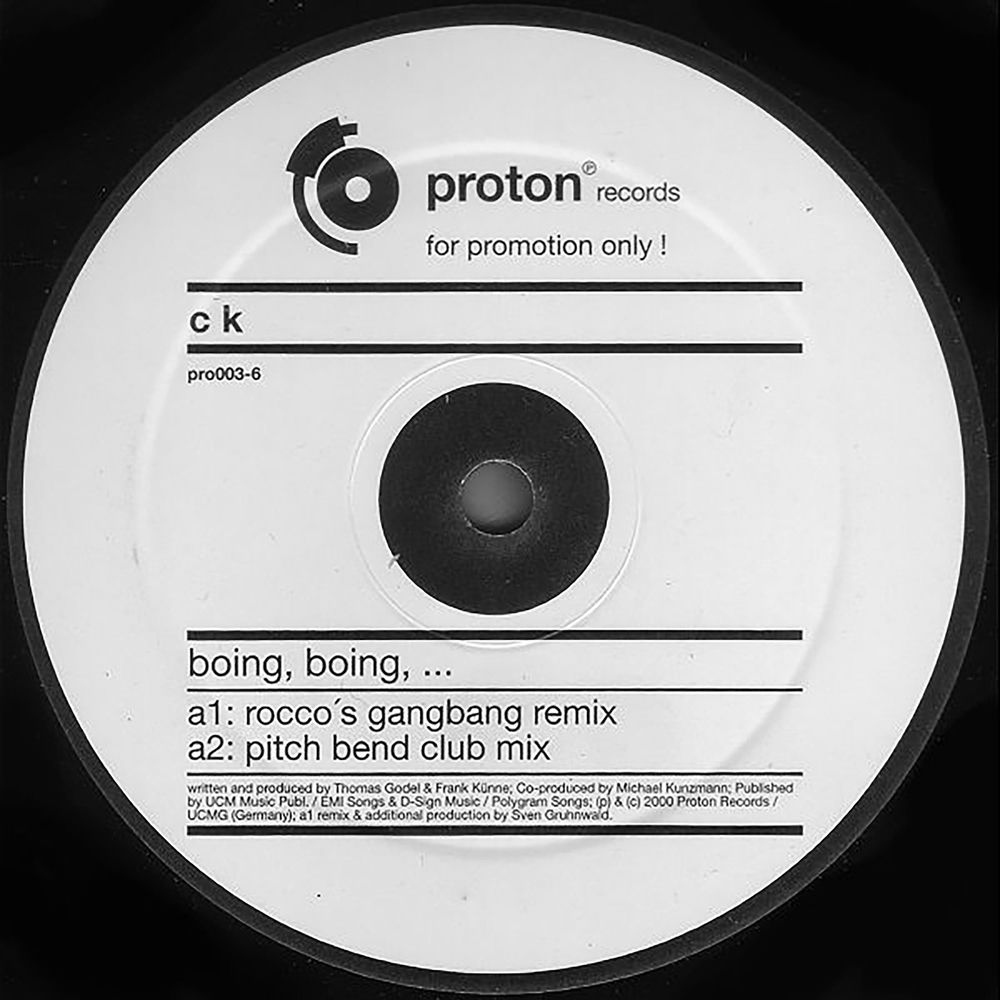 Album artwork for Boing Boing by CK