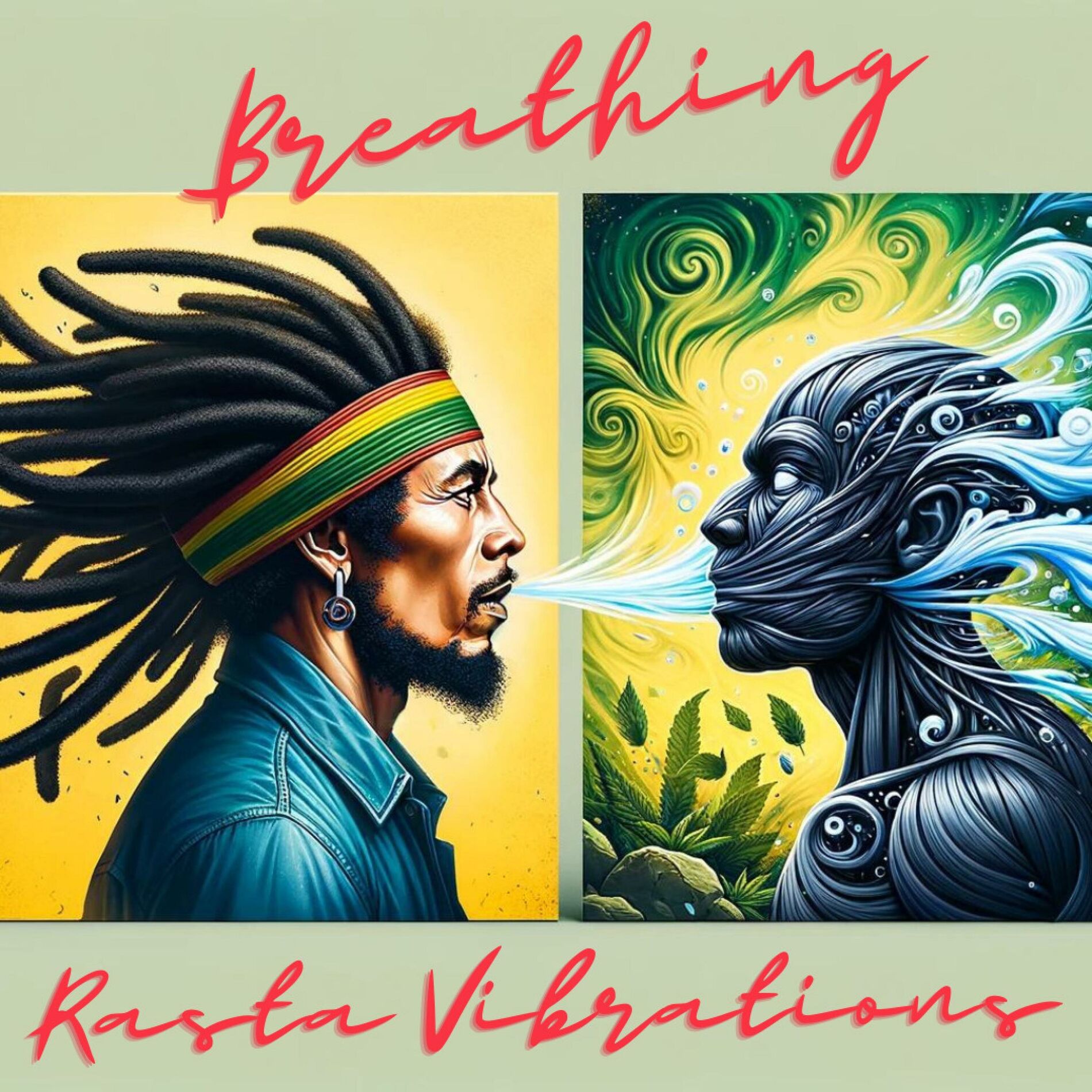 Album cover of Breathing Rasta Vibrations a Marley respiration experience