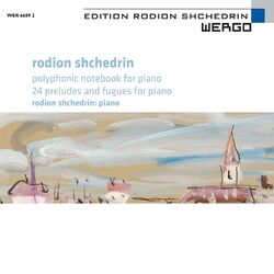 Cover of Shchedrin: Polyphonic Notebook for Piano / 24 Preludes and Fugues for Piano