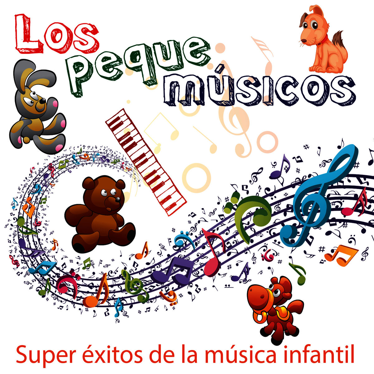 Album cover of Super Éxitos de la Música Infantil: Baila y Canta Juegos y Canciones Infantiles para Niños