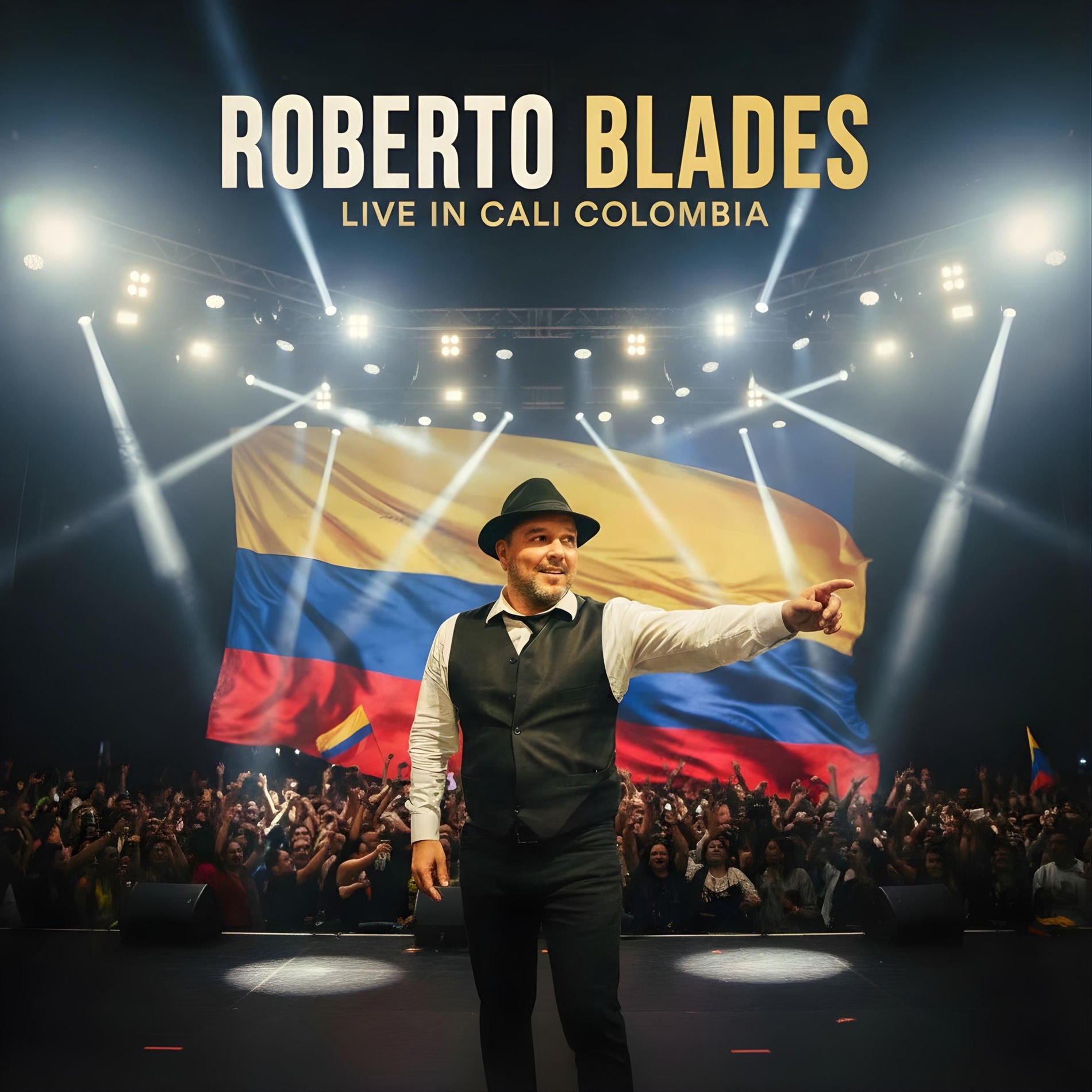 Album cover of Roberto Blades Live in Cali Colombia