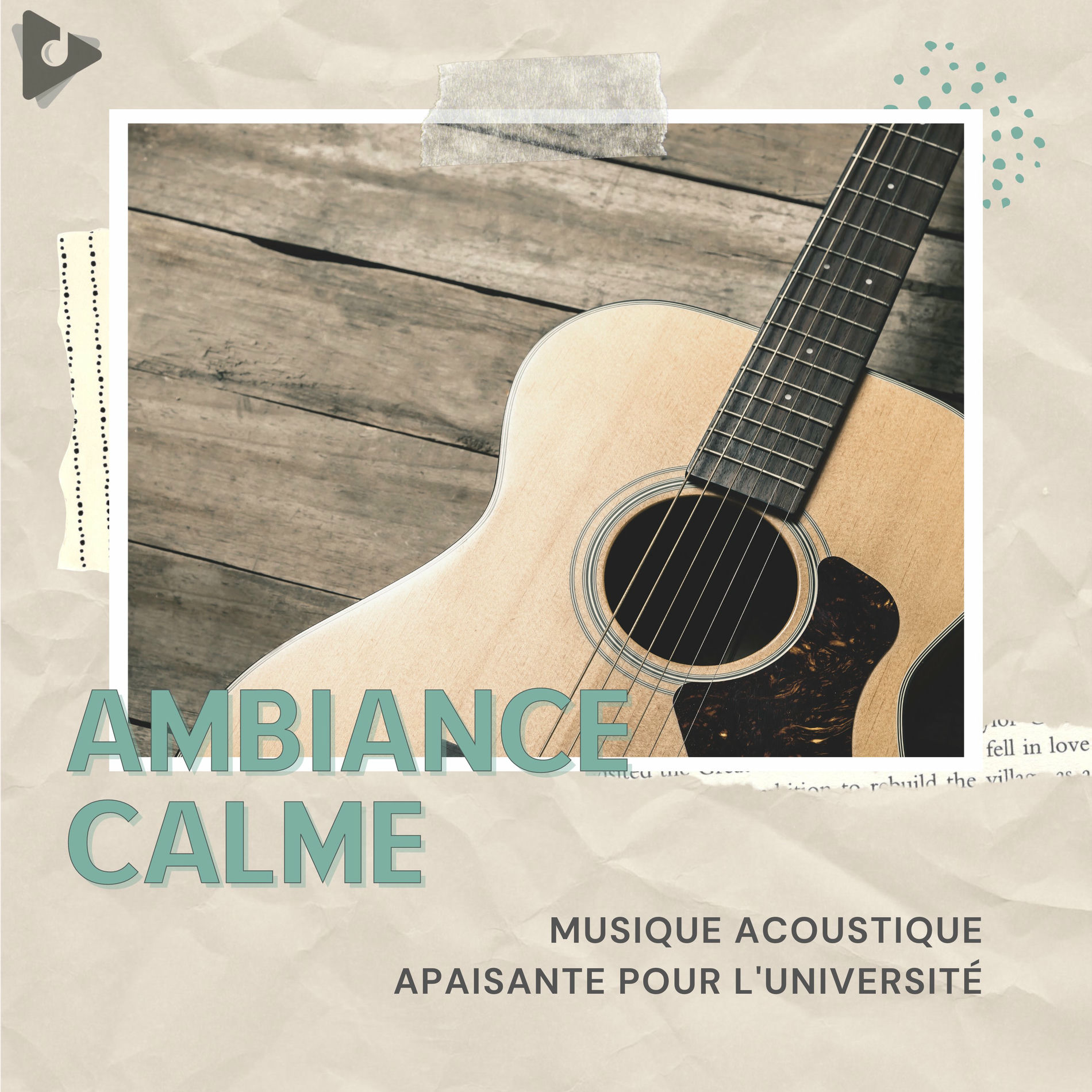 Album cover of Musique Acoustique Apaisante Pour L'Université