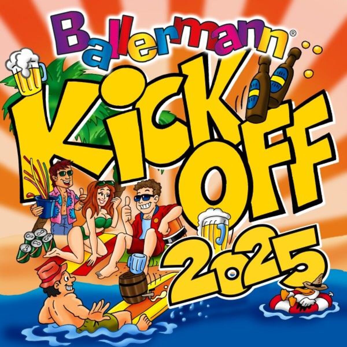 Album cover of Ballermann Kick Off 2025