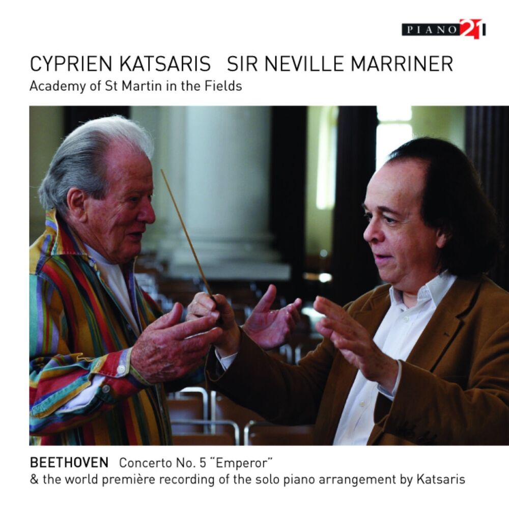 Picture of Beethoven: Concerto No. 5 "Emperor" (World Premiere Recording of the Solo Piano Arrangement by Katsaris)