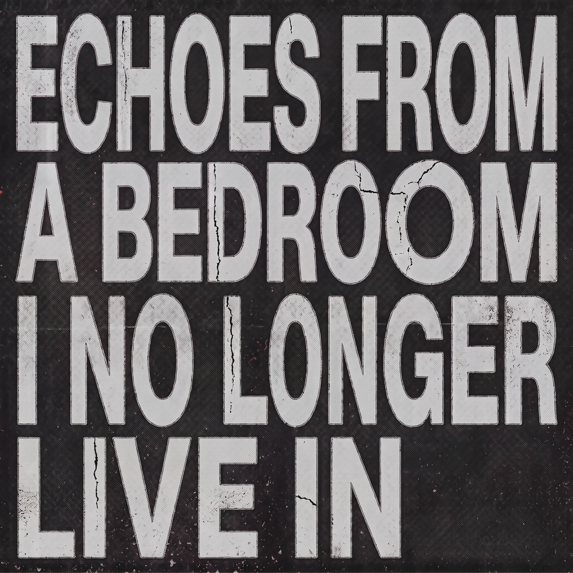 Album cover of echoes from a bedroom i no longer live in