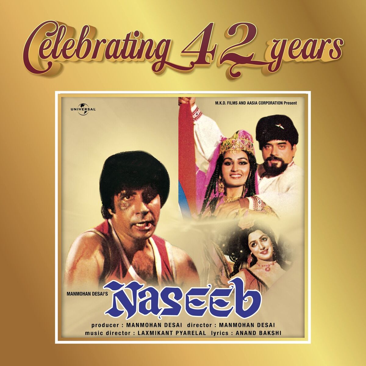 Album cover of Celebrating 42 Years of Naseeb