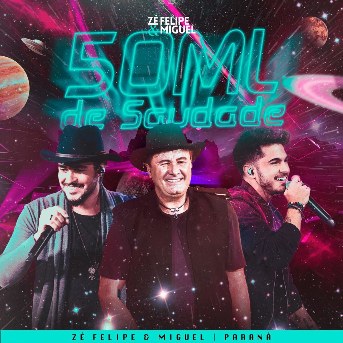 Album cover of 50 ML de Saudade (Ao Vivo)