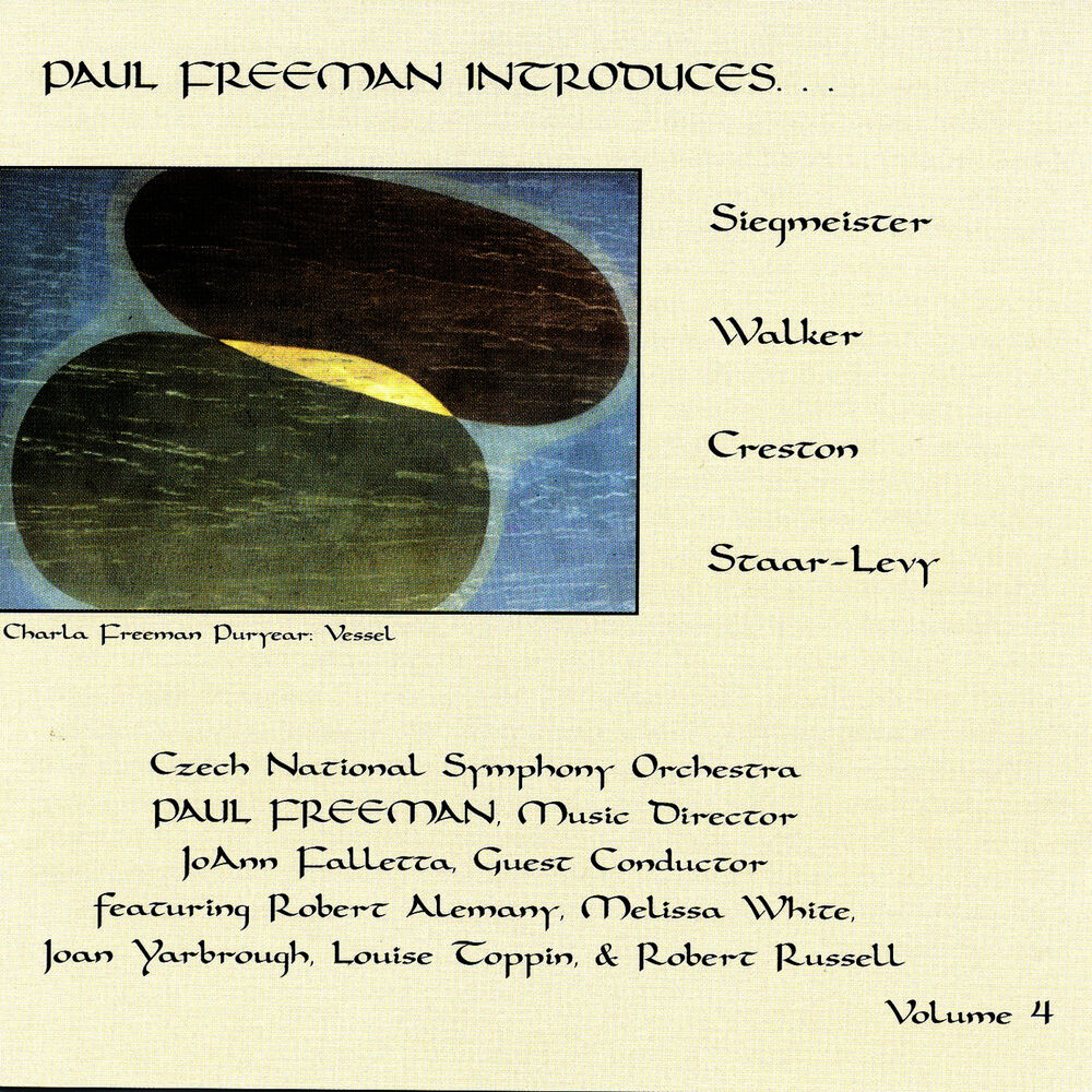 Picture of Paul Freeman Introduces, Vol. 4