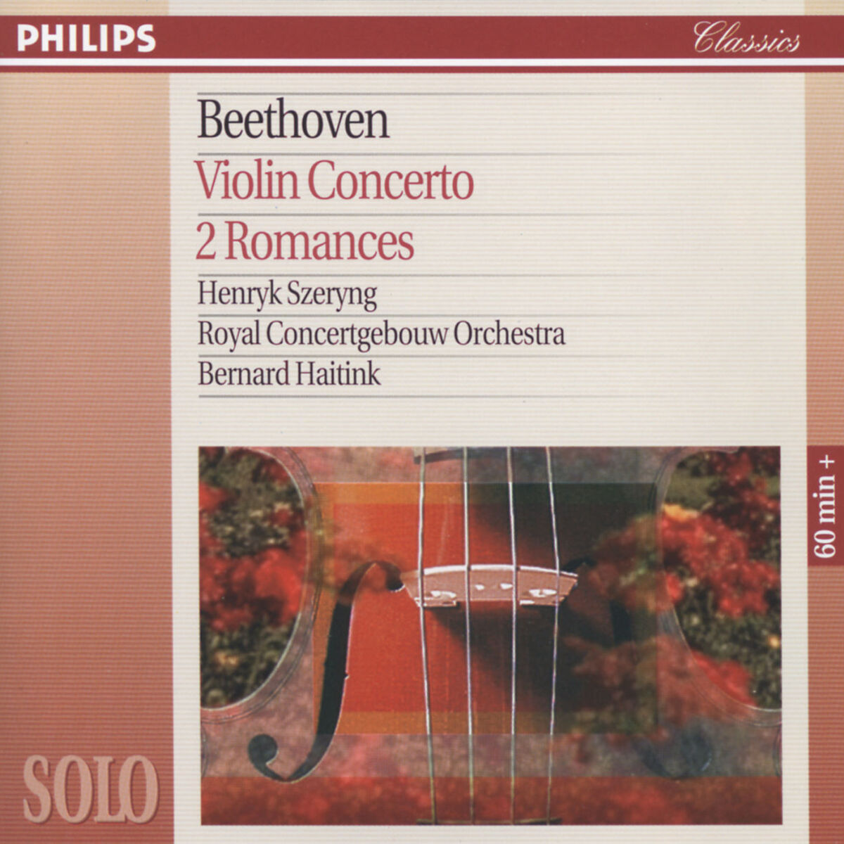 Album cover of Beethoven: Violin Concerto; Violin Romances Nos.1 & 2