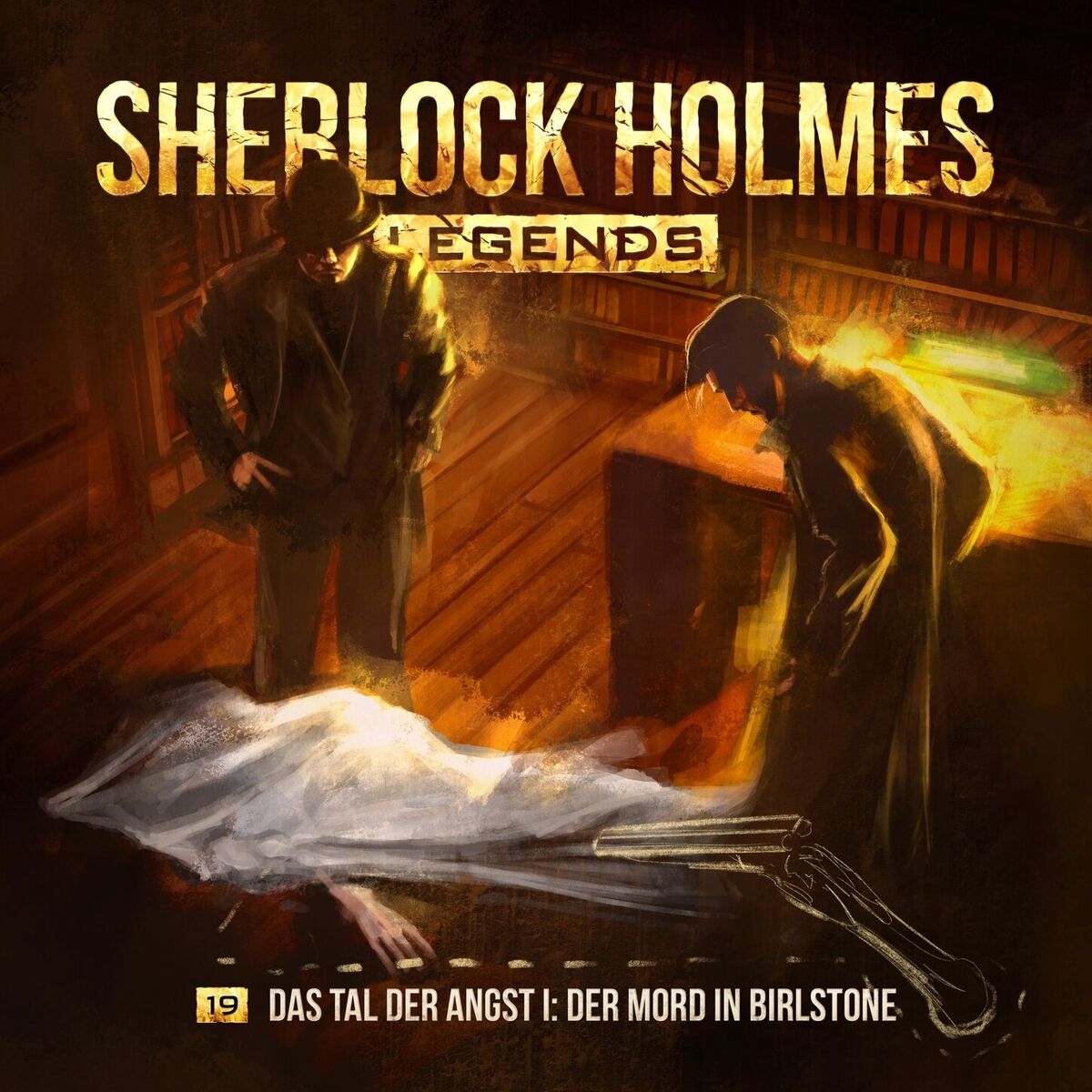 Album cover of Teil 1 - Folge 19: Das Tal der Angst I: Der Mord in Birlstone