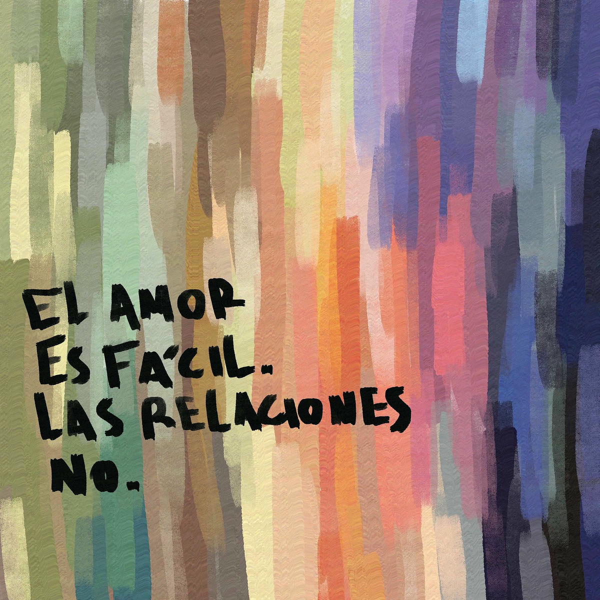 Album cover of El Amor Es Fácil, Las Relaciones No