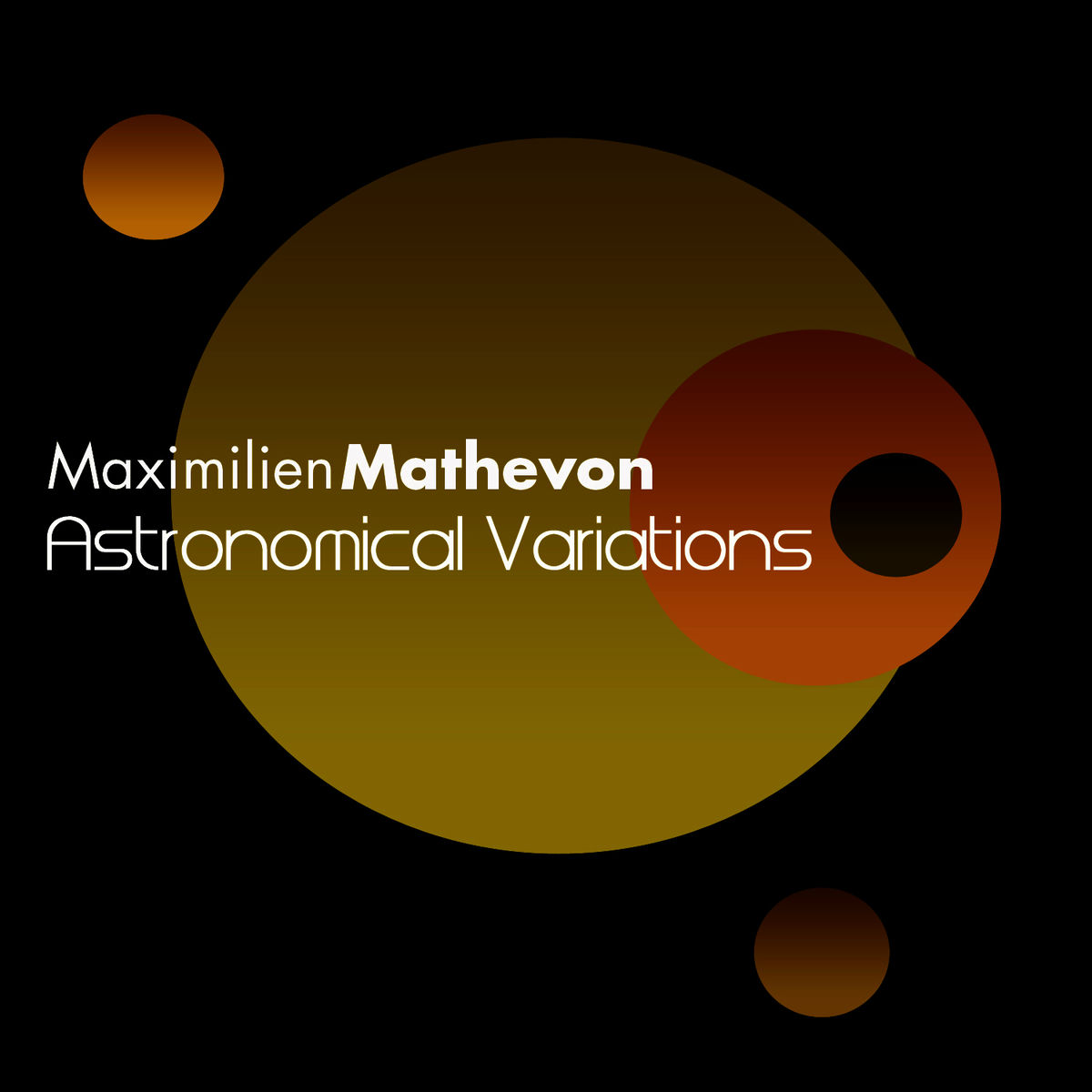 Album cover of Astronomical Variations