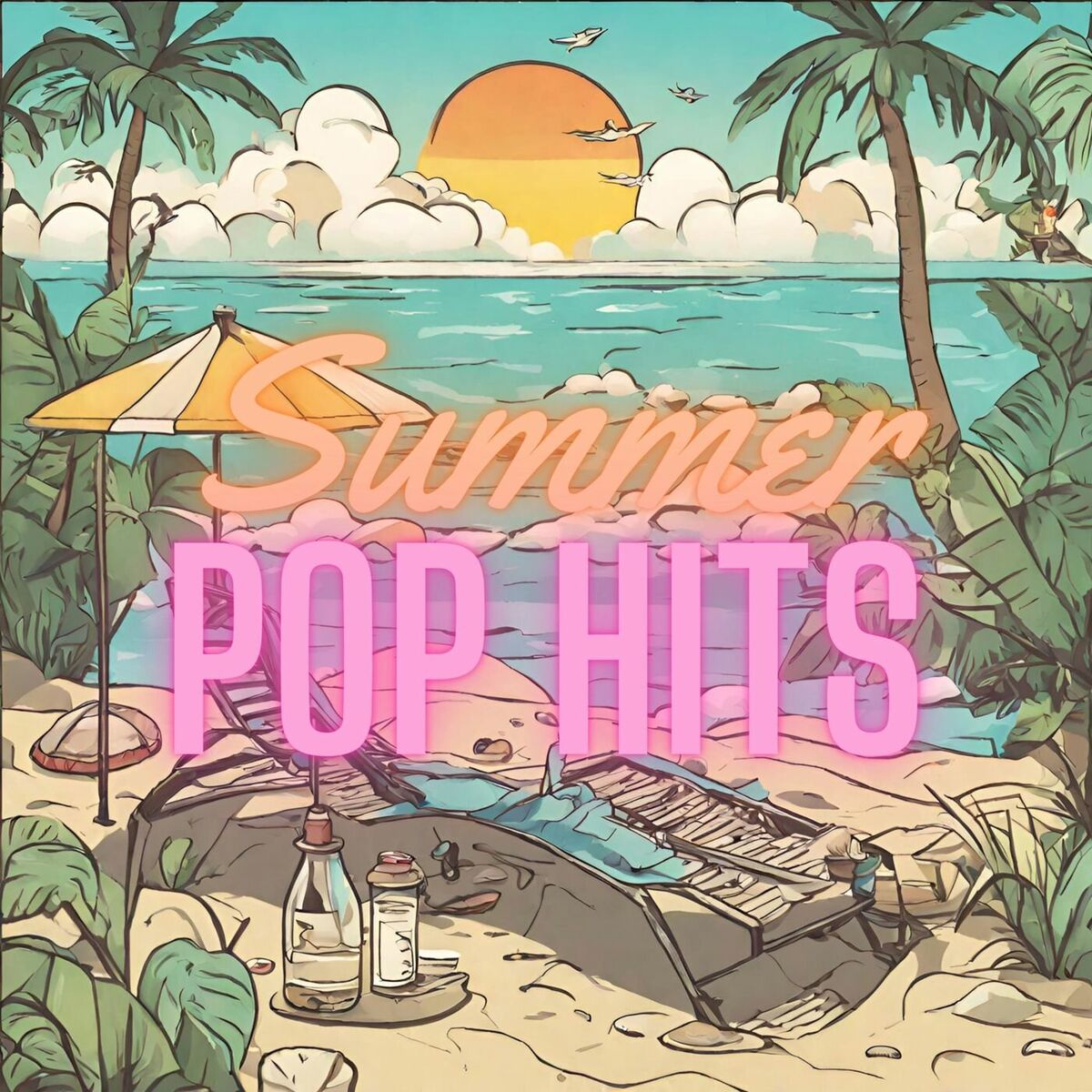 Album cover of Summer Pop Hits 2024