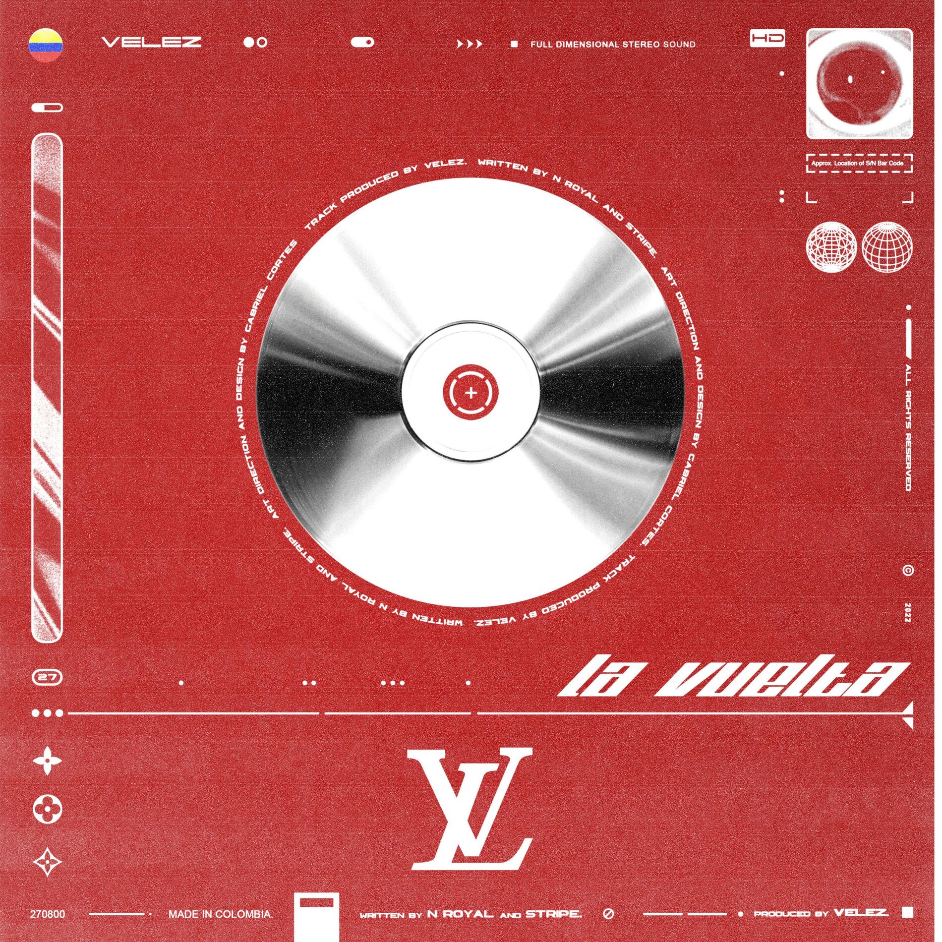 Album cover of LV (feat. Stripe & N Royal)