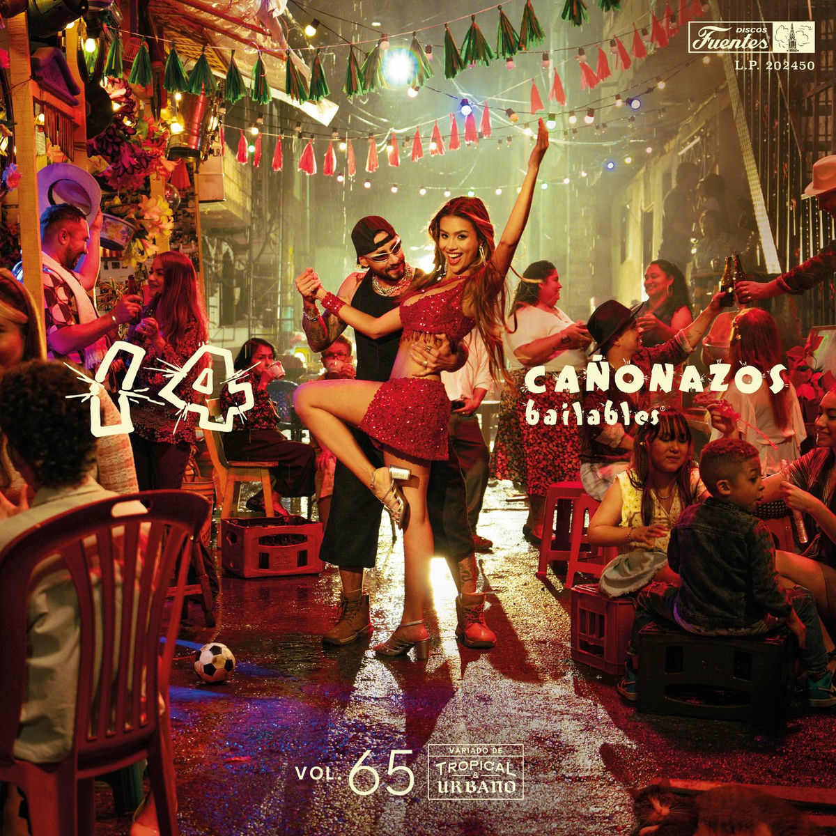 Album cover of 14 Cañonazos Bailables, Vol. 65