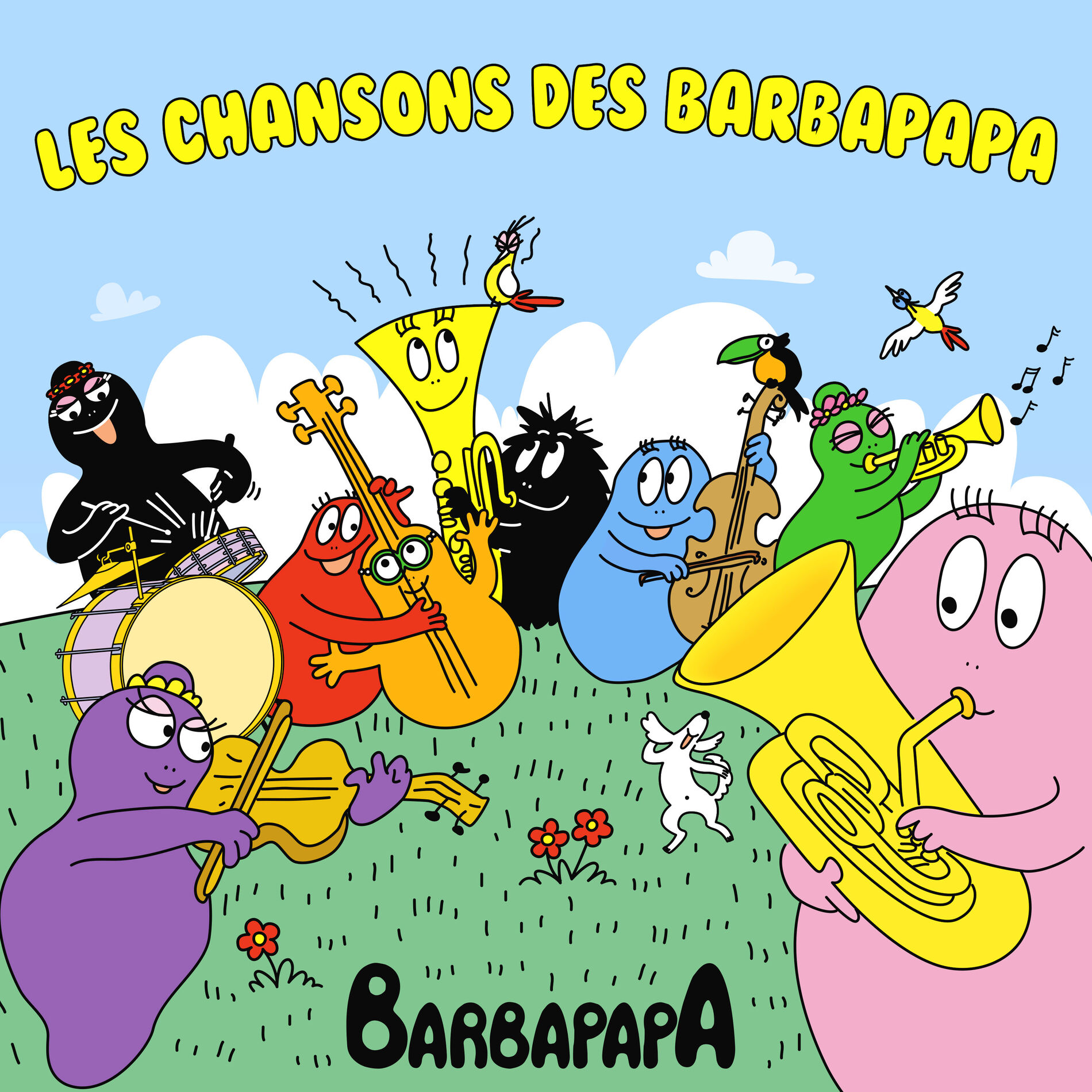 Album cover of Les Barbapapa sont là