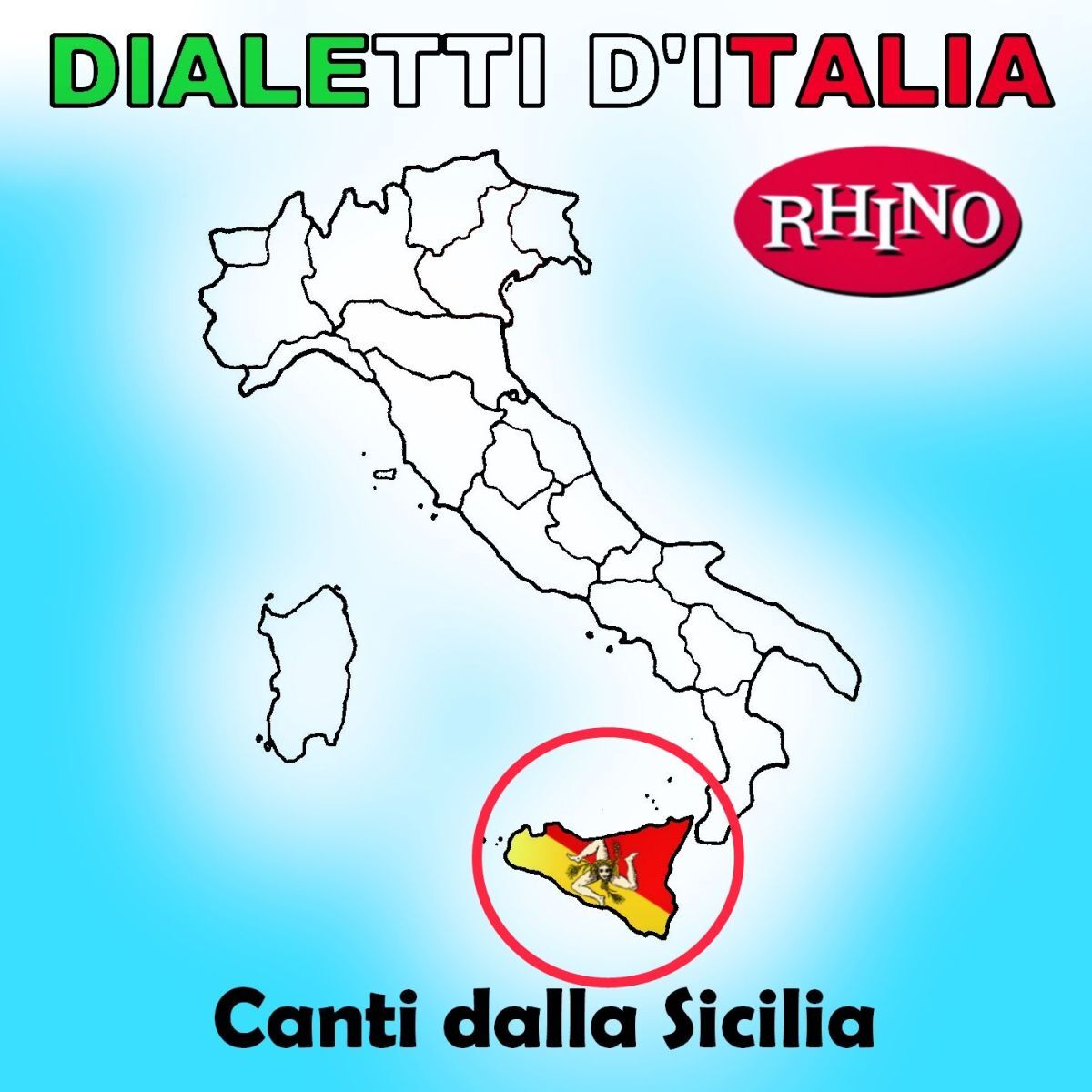 Album cover of Dialetti d'Italia: Canti dalla Sicilia