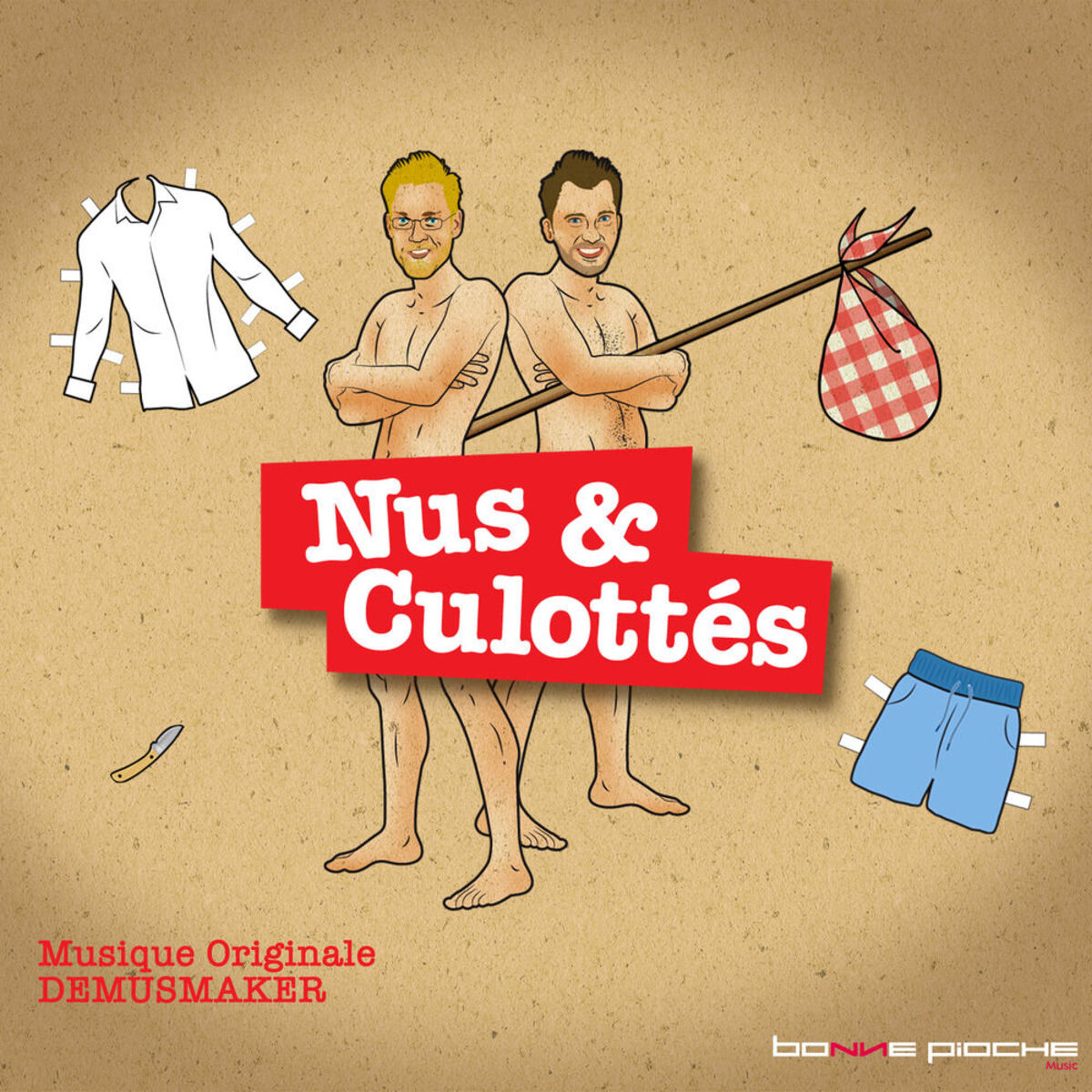 Album cover of Nus & culottés (Musiques originales du film)