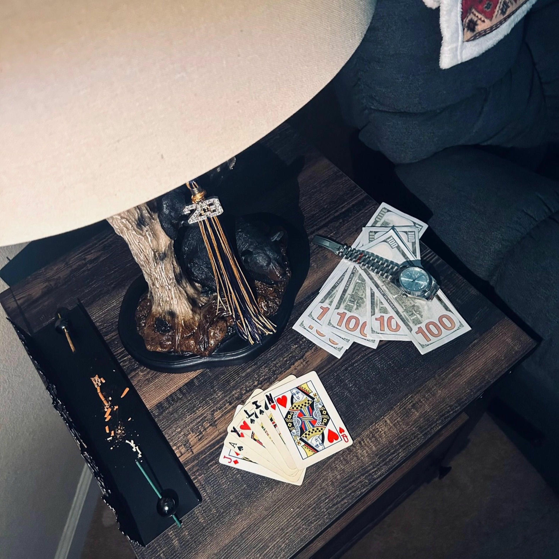 Album cover of cards on the table (feat. Baby K)