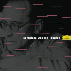 Cover of Boulez conducts Webern