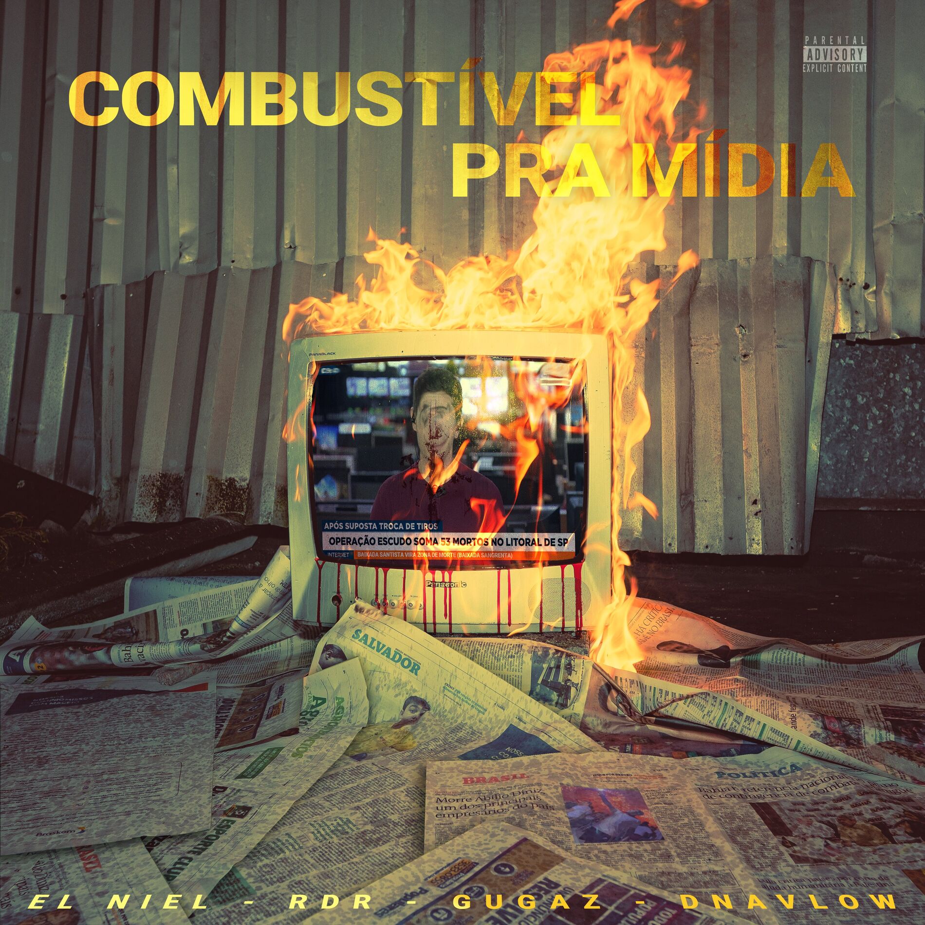 Album cover of Combustível pra Mídia