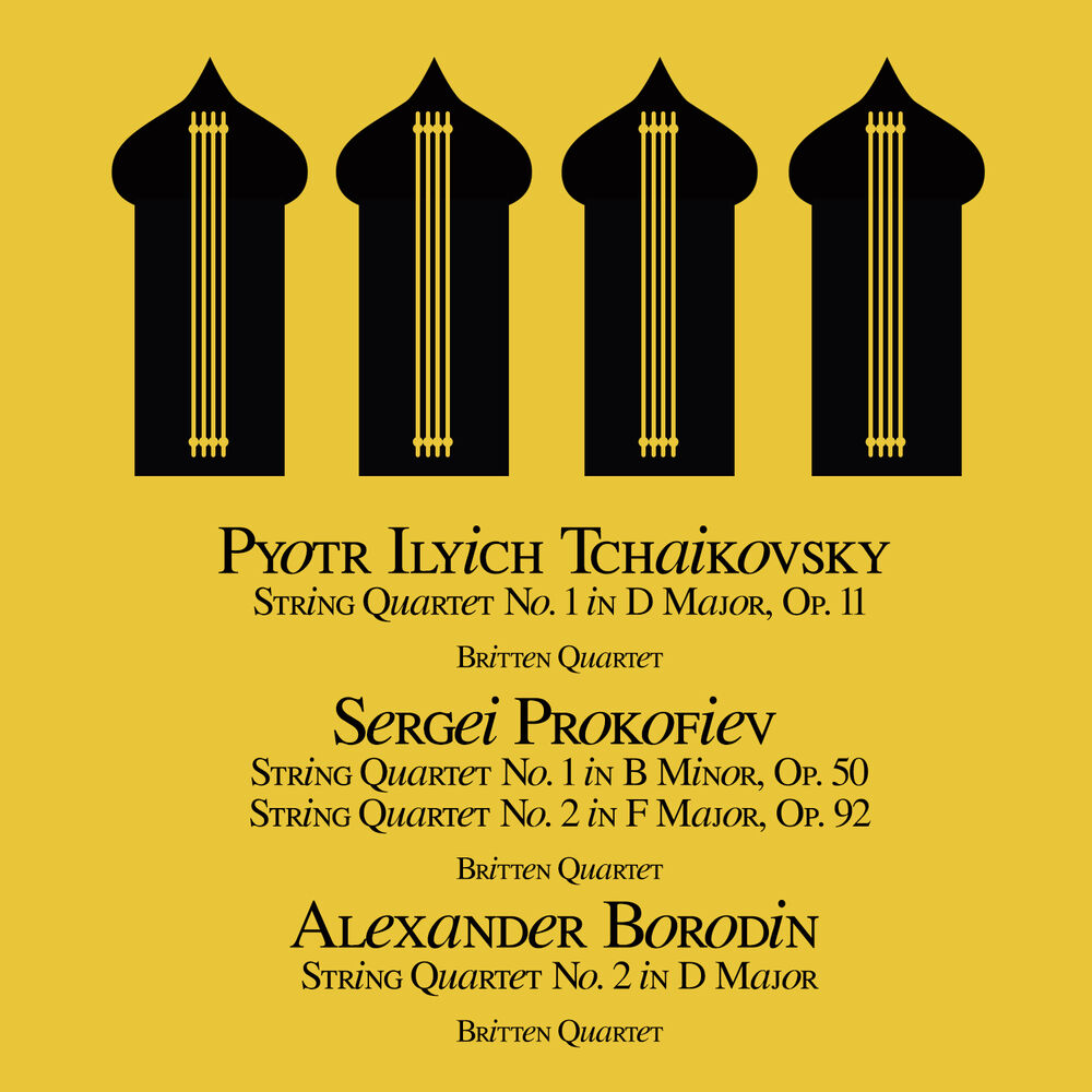 Picture of Tchaikovsky, Prokofiev & Borodin: String Quartets of Russia
