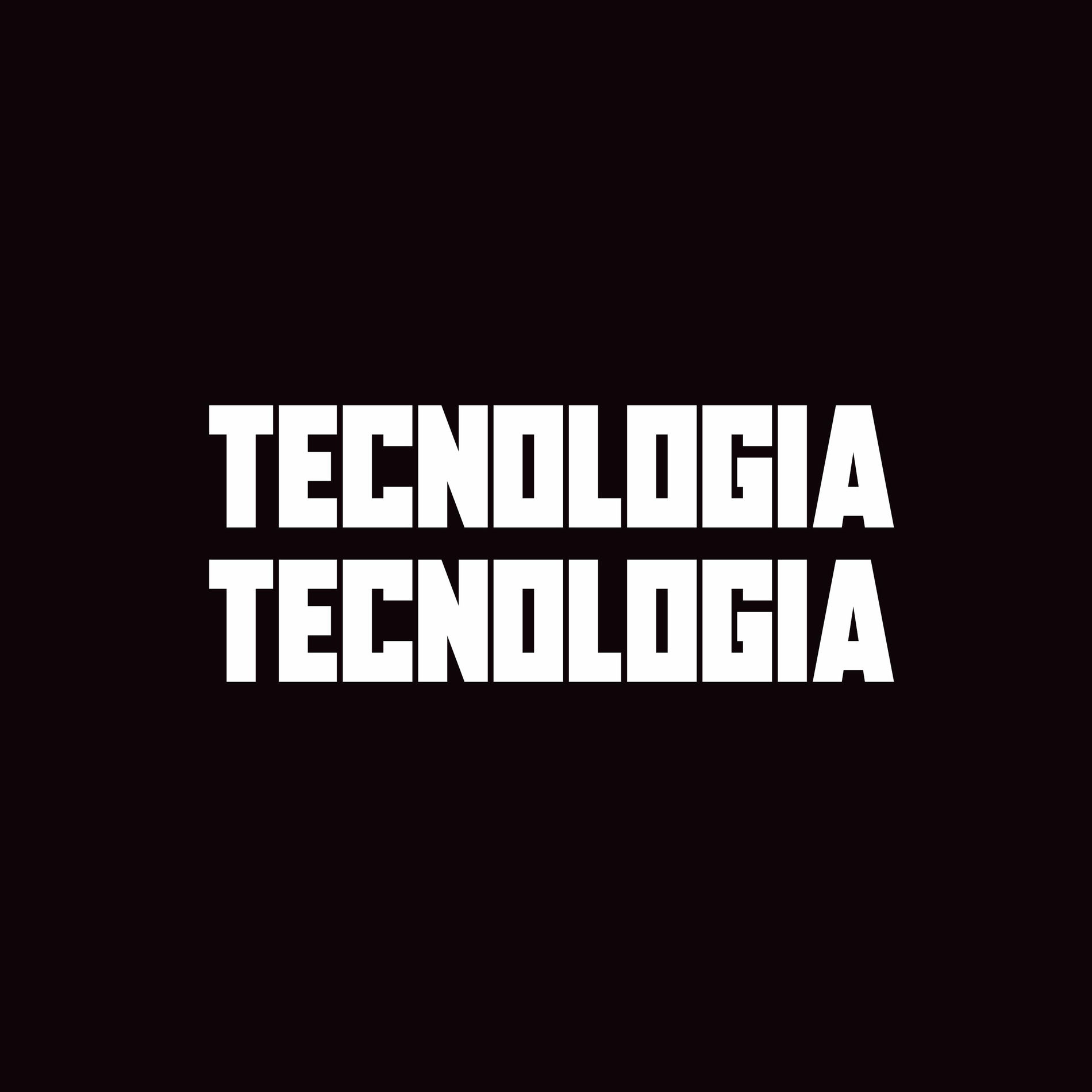 Album cover of Tecnologia Tecnologia
