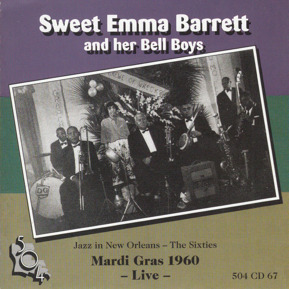Picture of Sweet Emma Barrett & Her Bell Boys - Mardi Gras 1960 - 'Live'