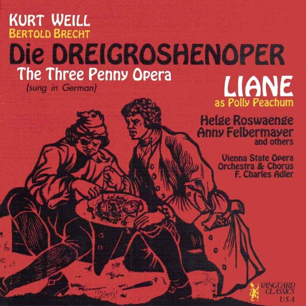 Picture of Kurt Weill: Bertold Brecht: Die Dreigroshenoper, (The Three Penny Opera)