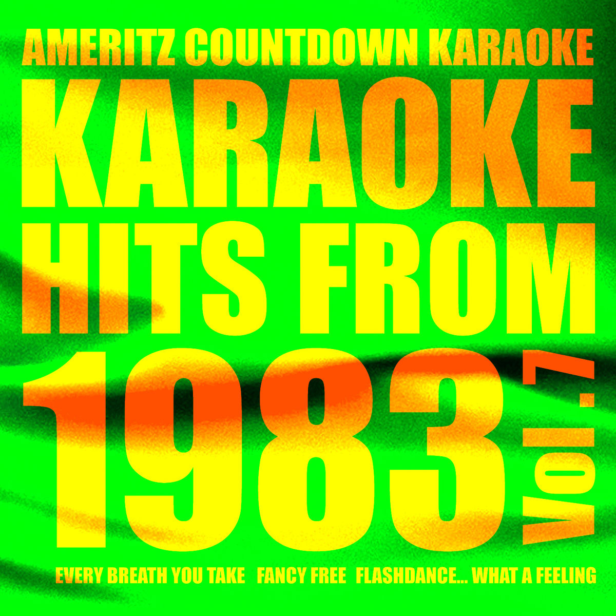 Album cover of Karaoke Hits from 1983, Vol. 7