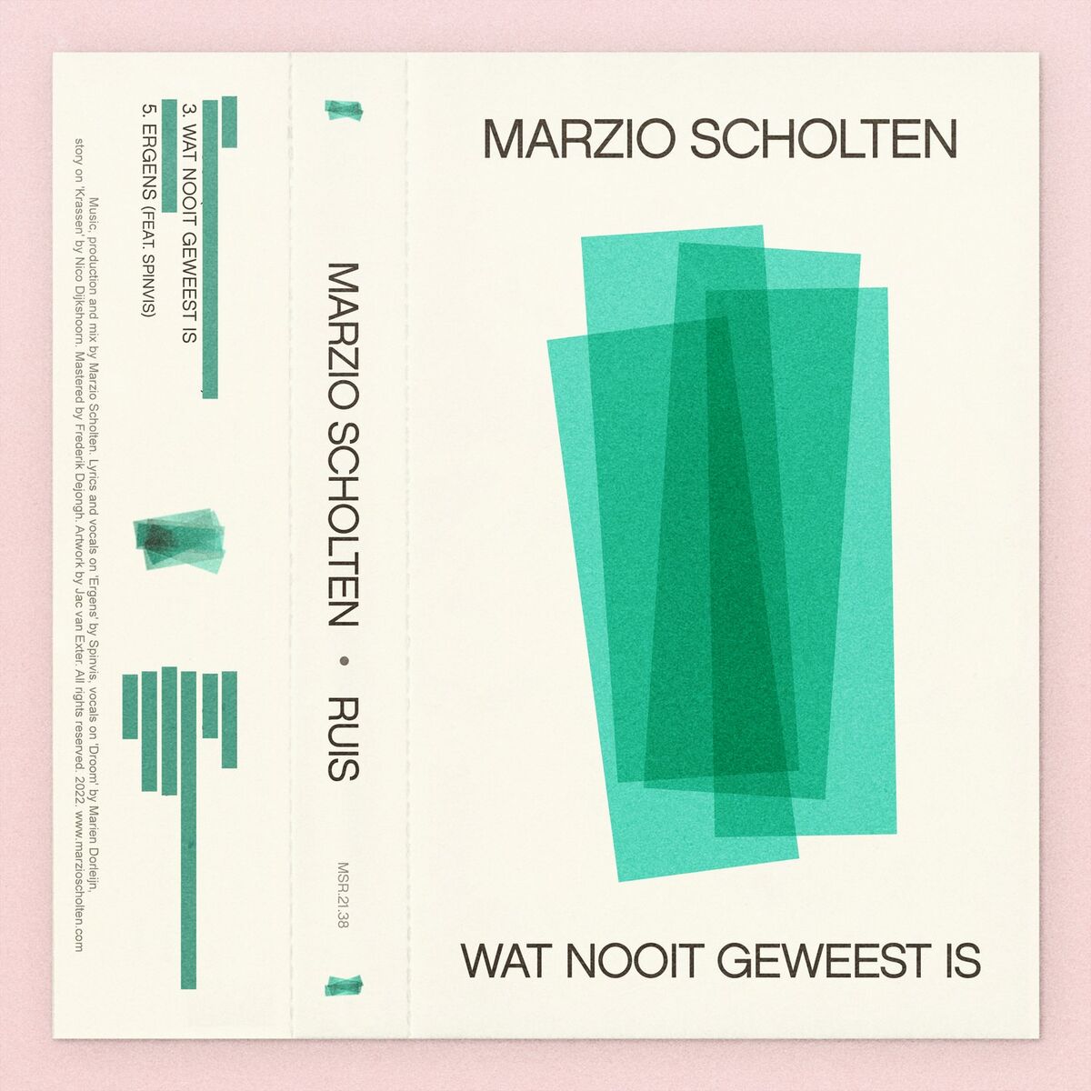 Album cover of Wat Nooit Geweest Is