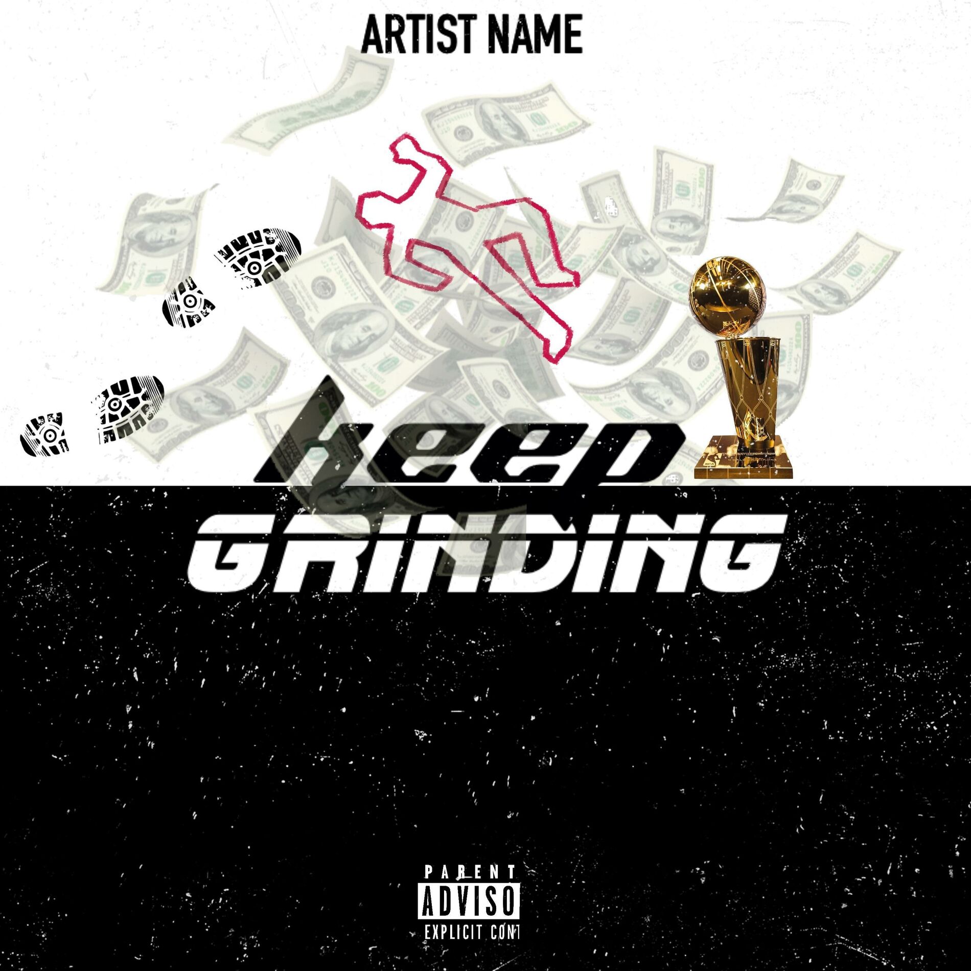 Album cover of Keep Grinding (feat. Wu Tha Maker & RTG VEES)