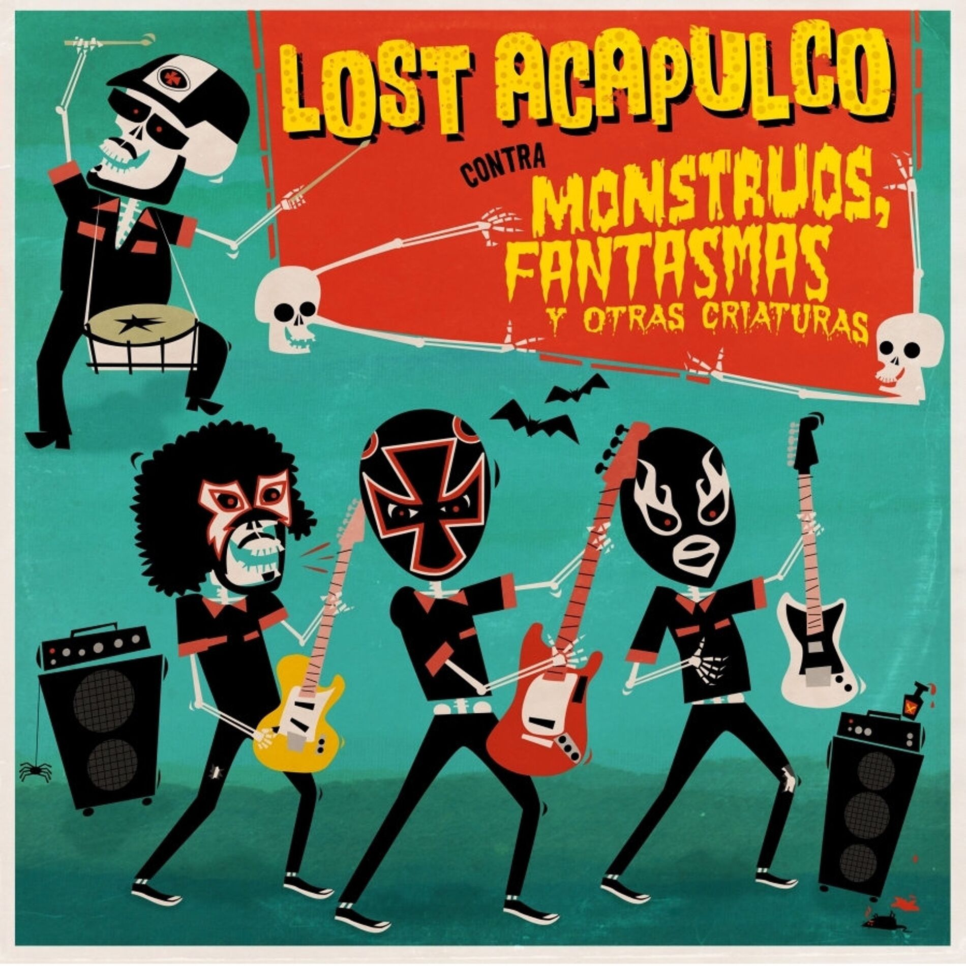 Album cover of Contra Monstruos, Fantasmas y Otras Criaturas