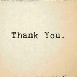 Cover of Thank You.