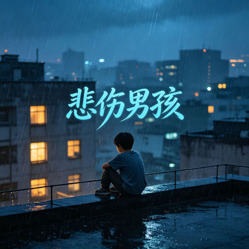 悲伤男孩