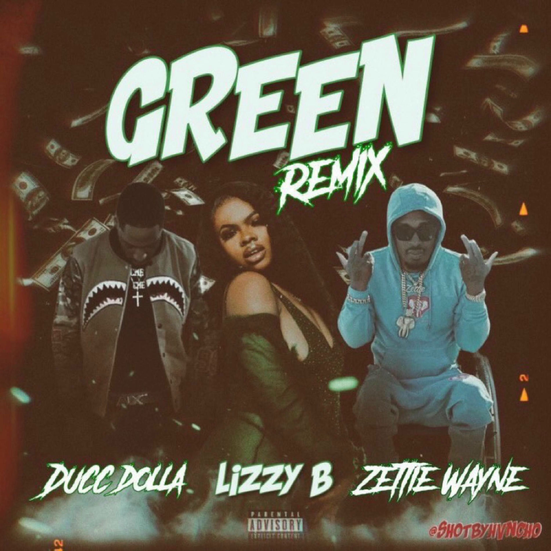 Album cover of Green Remix (feat. Ducc dolla& zettie Wayne)
