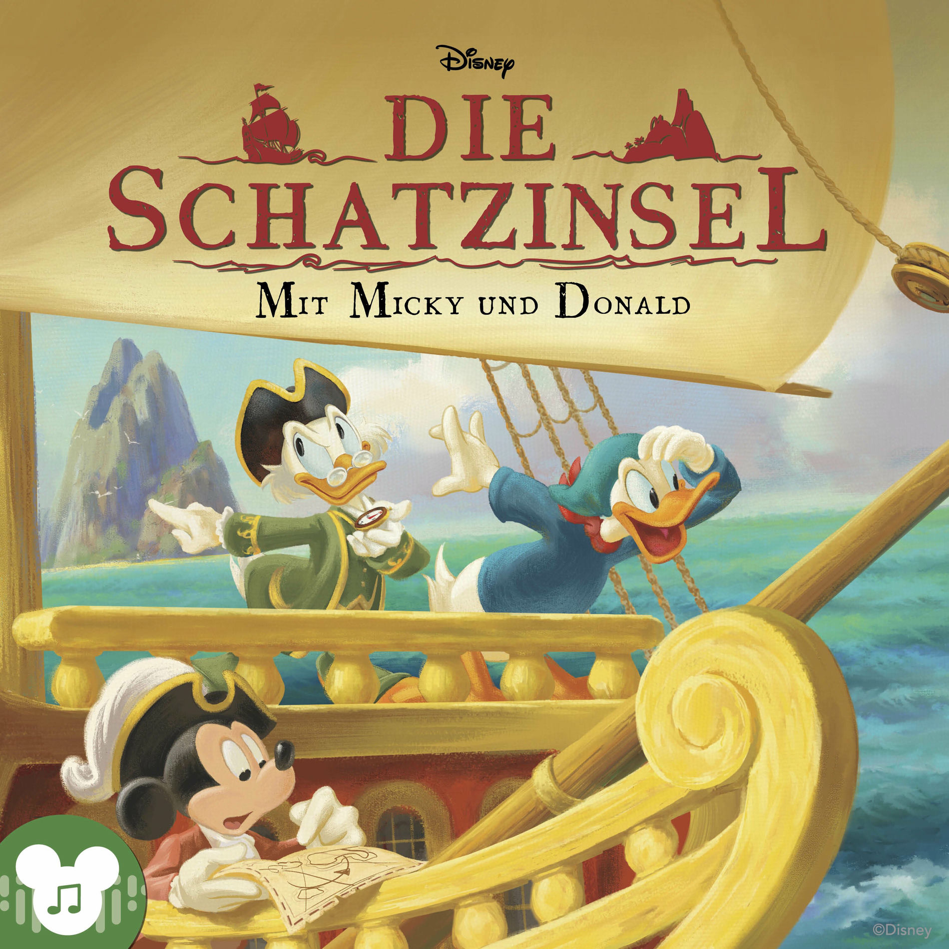 Album cover of Die Schatzinsel Mit Micky und Donald (Audio Adaptation)