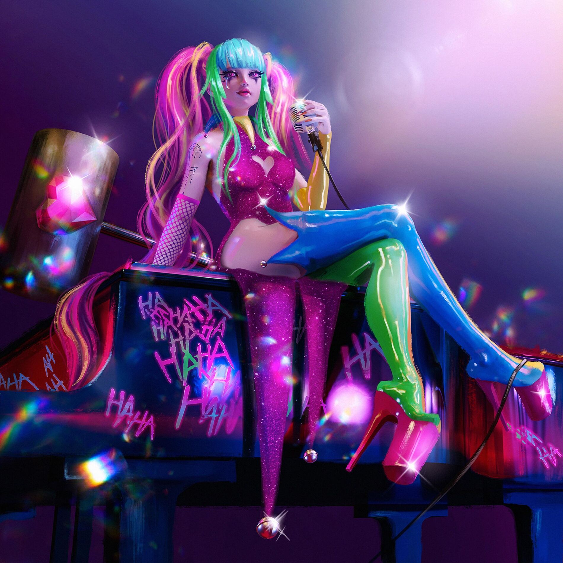 Album cover of The Harlequin's Last Laugh