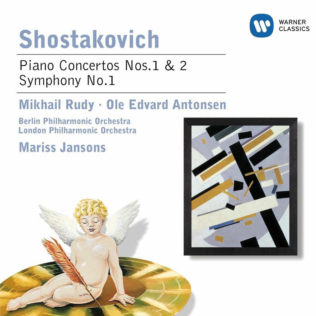 Album cover of Shostakovich: Piano Concertos Nos. 1 & 2, Symphony No. 1